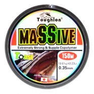Волосінь для лову риби, Toughlon Massive, 150м, перетин 0.35мм